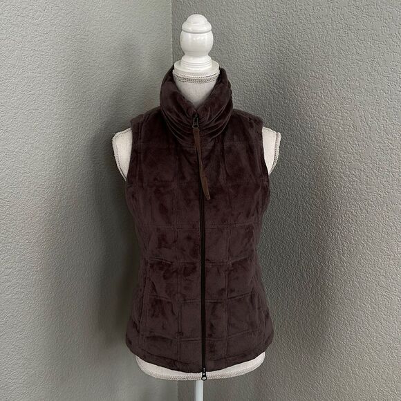 Athleta Jackets & Blazers - Athleta Full Zip Brown Vest
